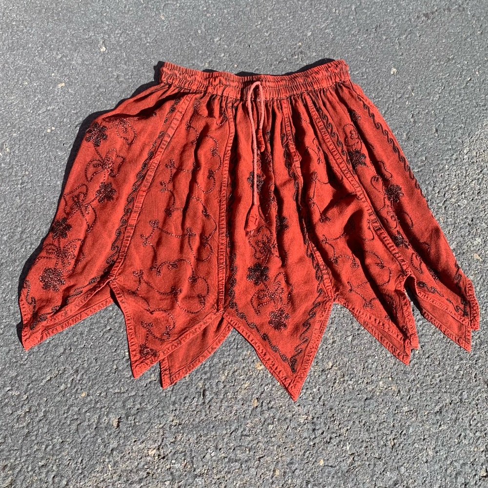 Burgundy Pixie Skirt